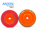 Ceramic Flap Disc with M16 Nylon Backing for Sharp Grinding